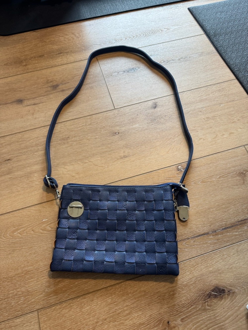 Nancy Crossbody / Wristlet / Clutch - Navy